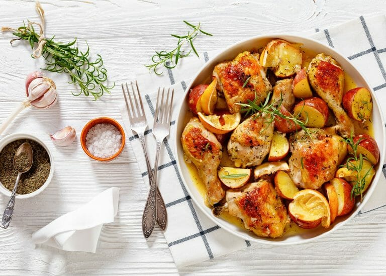 nourish gluten-free lemon chicken recipe